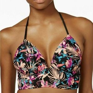 Hula Honey Tropical Splash Bikini TOP Medium